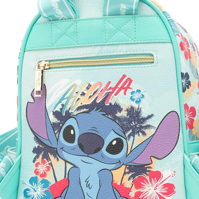 BULTO DISNEY LILO Y STITCH - STITCH 11"
 MINI MOCHILA DE CUERO VEGANO
