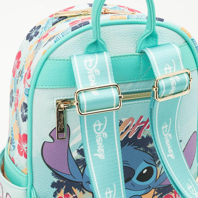 BULTO DISNEY LILO Y STITCH - STITCH 11"
 MINI MOCHILA DE CUERO VEGANO