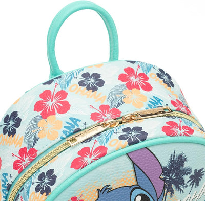 BULTO DISNEY LILO Y STITCH - STITCH 11"
 MINI MOCHILA DE CUERO VEGANO