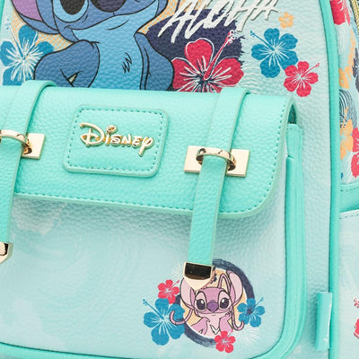 BULTO DISNEY LILO Y STITCH - STITCH 11"
 MINI MOCHILA DE CUERO VEGANO