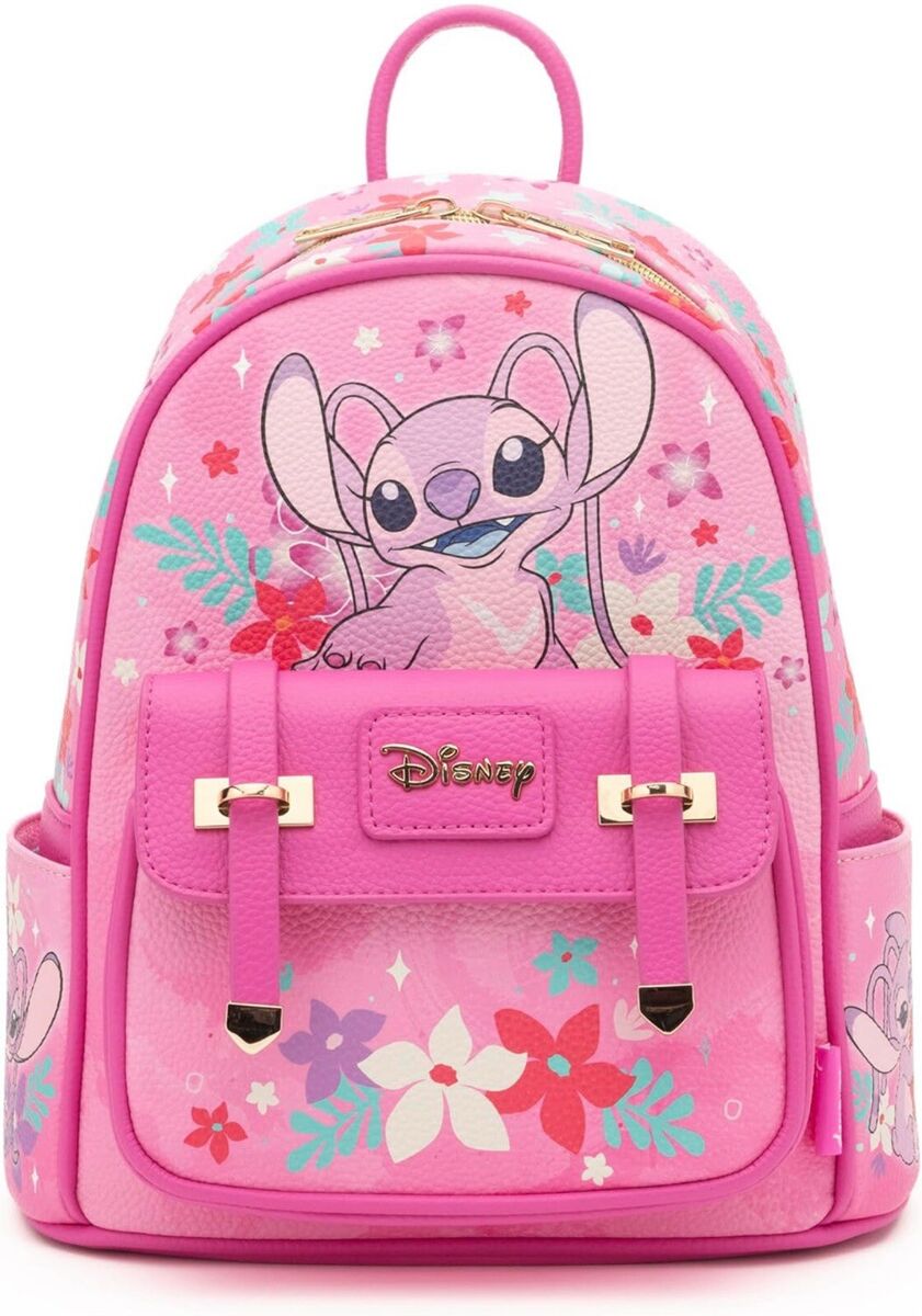 BULTO DISNEY LILO AND STITCH - ANGEL 11"
VEGAN LEATHER MINI BACKPACK