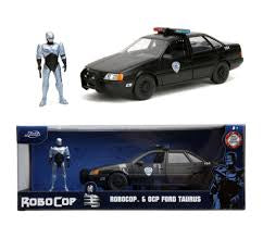1/24 1986 FORD TAURUS - ROBOCOP & FORD TAURUS WITH FIGURE