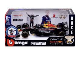 1/24 2023 FORMULA 1 F1 ORACLE RED BULL RB19 WITH MAX VERSTAPPEN FIGURE