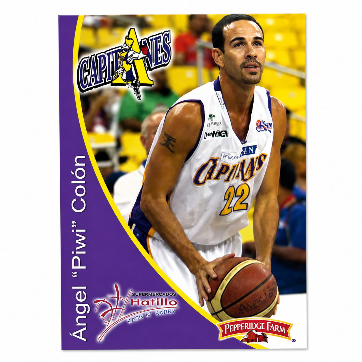 TARJETA DE ANGEL “PIWI” COLÓN.