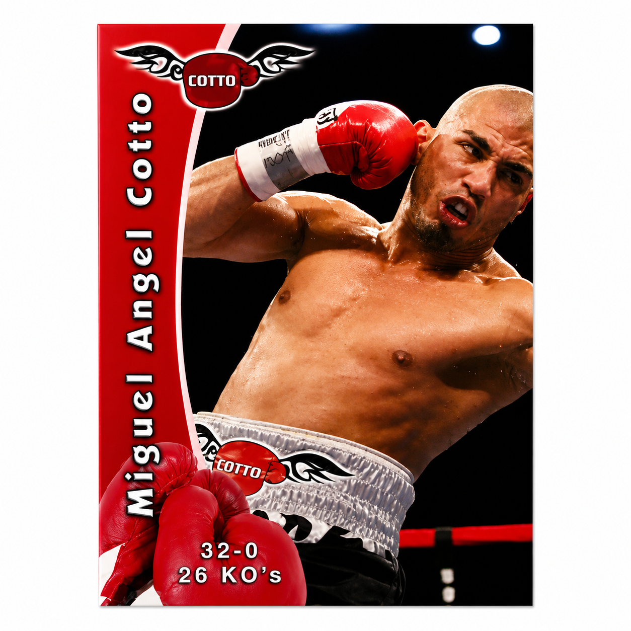 TARJETA DE MIGUEL COTTO