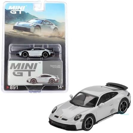 1/64 PORSCHE 911 DAKAR ICE GRAY METALLIC