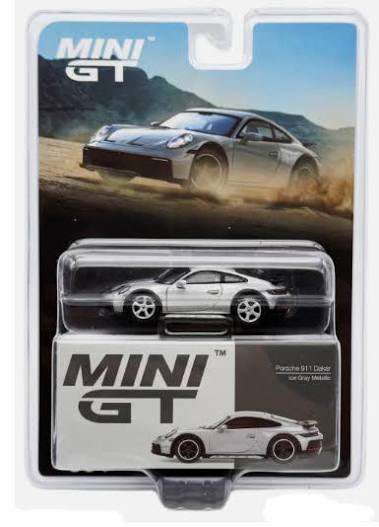 1/64 PORSCHE 911 DAKAR “CHASE” - ICE GRAY METALLIC