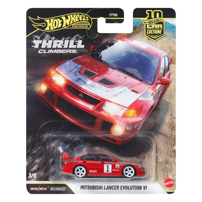 1/64 MITSUBISHI LANCER EVOLUTION VI / THRILL CLIMBERS 3/5 - HOTWHEELS