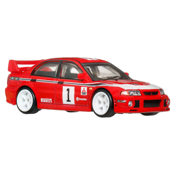 1/64 MITSUBISHI LANCER EVOLUTION VI / THRILL CLIMBERS 3/5 - HOTWHEELS