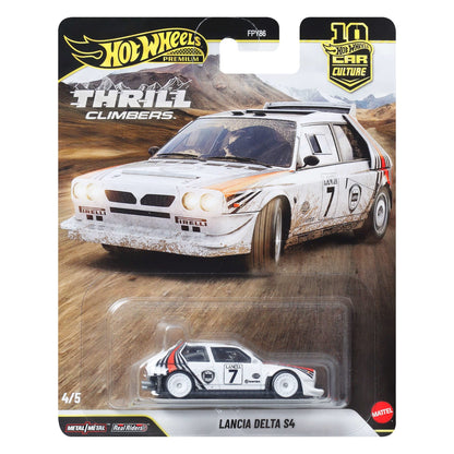 1/64 LANCIA DELTA S4 / THRILL CLIMBERS 4/5 - HOTWHEELS