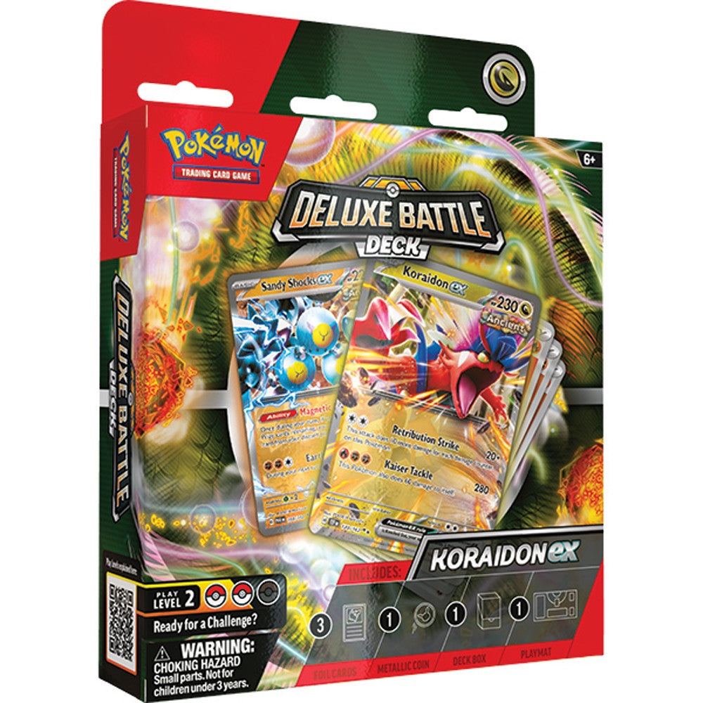 POKEMON - MIRAIDON EX / KORAIDON EX DELUXE BATTLE DECK