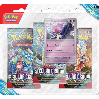 POKEMON - PAQUETE BLISTER DE REFUERZO DE CORONA STELLAR 3