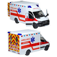 1/48 AMBULANCE MERCEDES BENZ SPRINTER 5”.