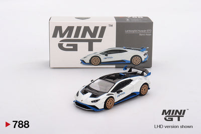 1/64 LAMBORGHINI HURACÁN STO BIANCO ASOPO - MINI GT