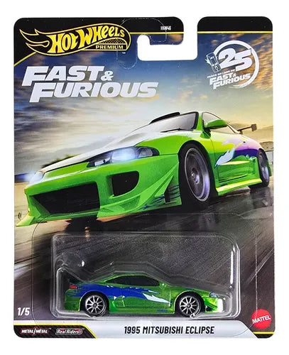 1/64 1995 MITSUBISHI ECLIPSE (25 YEARS) - FAST & FURIOUS 1/5