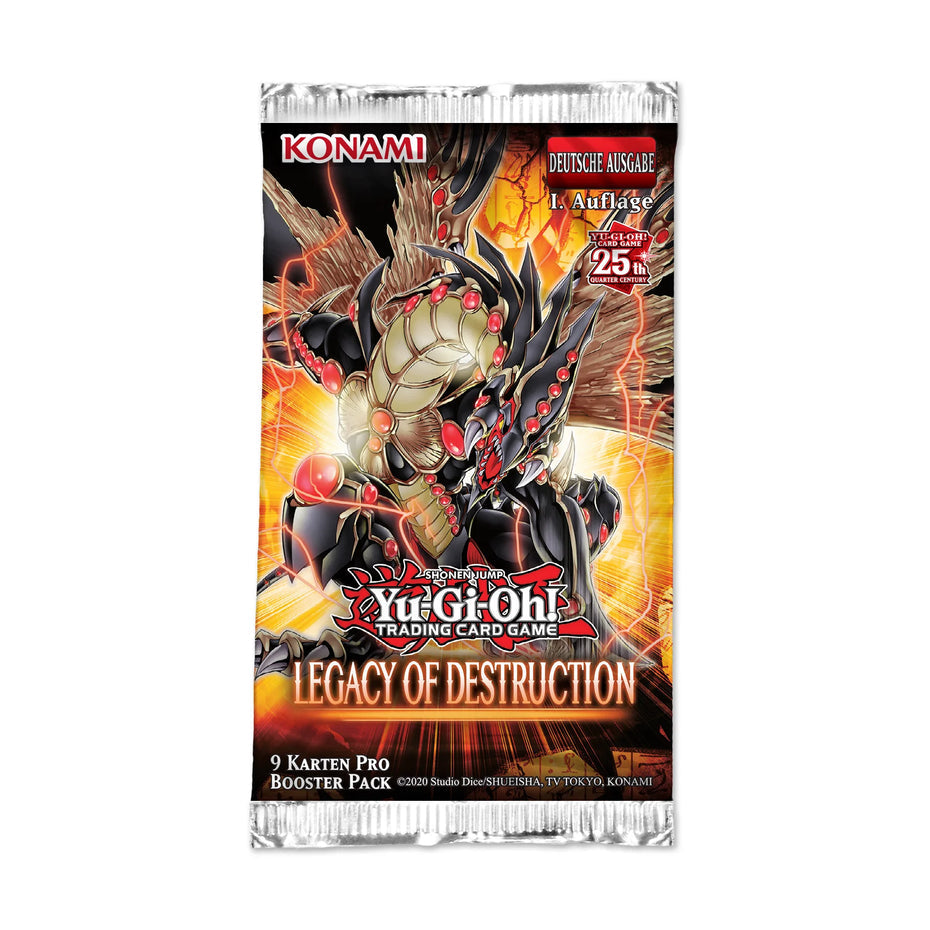 PAQUETE DE REFUERZO DE LEGADO DE DESTRUCCIÓN DE YUGIOH