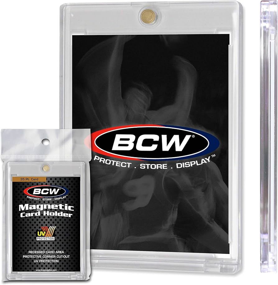 BCW MAGNETIC CARD HOLDER - 35PT