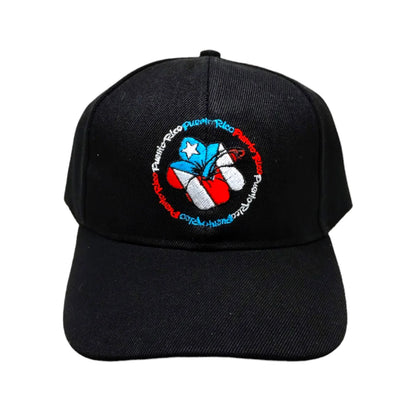 GORRA DE PUERTO RICO - FLOR DE MAGA / AMAPOLA