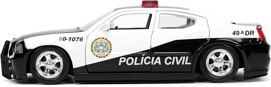 1/24 2006 DODGE CHARGER POLICÍA - RÁPIDO Y FURIOSO.