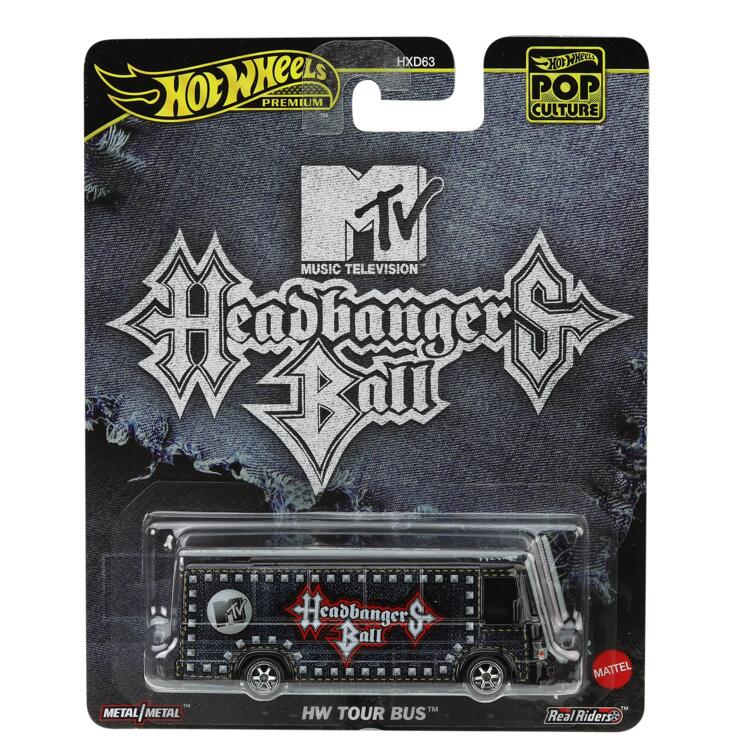 1/64 HW TOUR BUS HEADBANGERS BALL MTV - HOTWHEELS