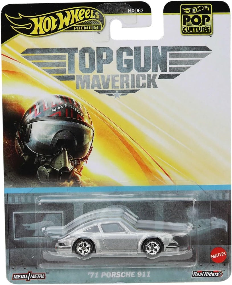 1/64 1971 PORSCHE 911 TOP GUN MAVERICK - HOTWHEELS