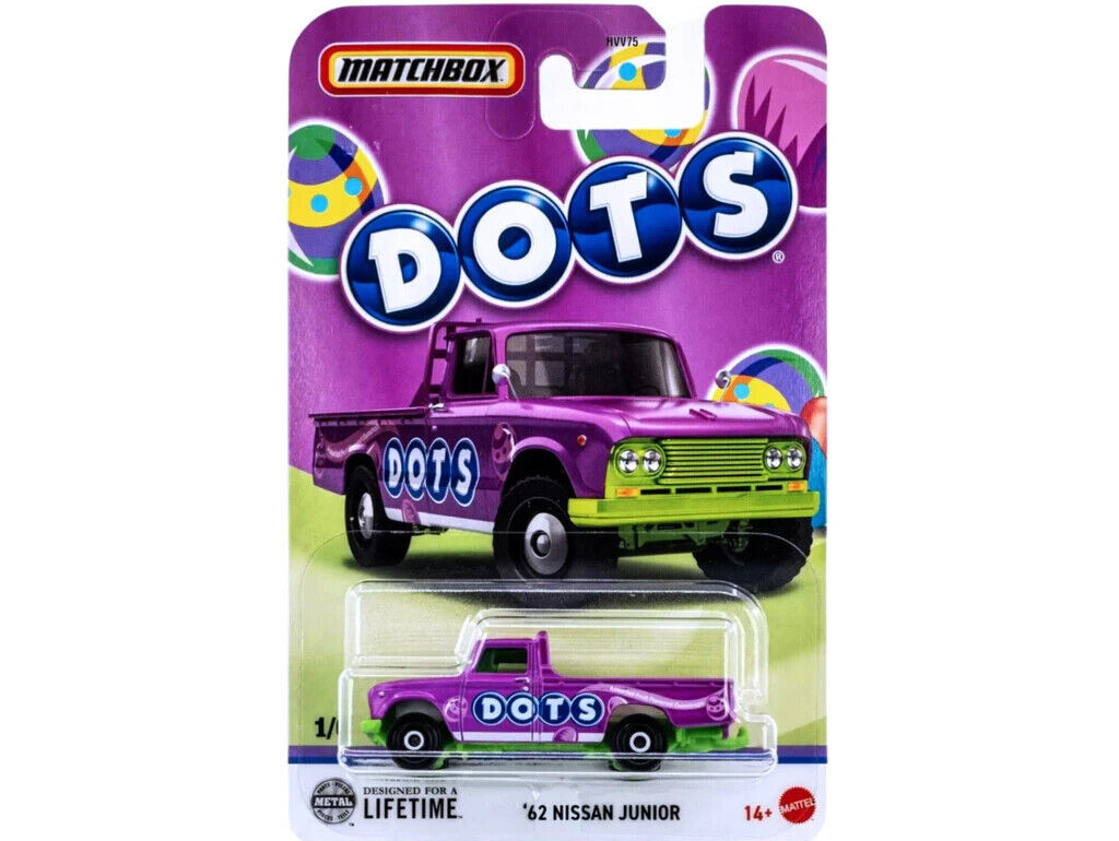 1/64 DOTS CANDY 1962 NISSAN JUNIOR - MATCHBOX