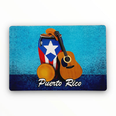 PUERTO RICO KITCHEN PLACE MAT INSTRUMENTS