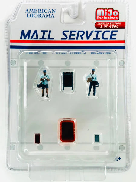 1/64 AMERICAM DIORAMA MAIL SERVICE