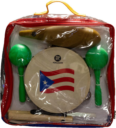 LARGE INSTRUMENTS PUERTO RICO PARRANDA KIT (BIGGER SIZE INSTRUMENTS)!