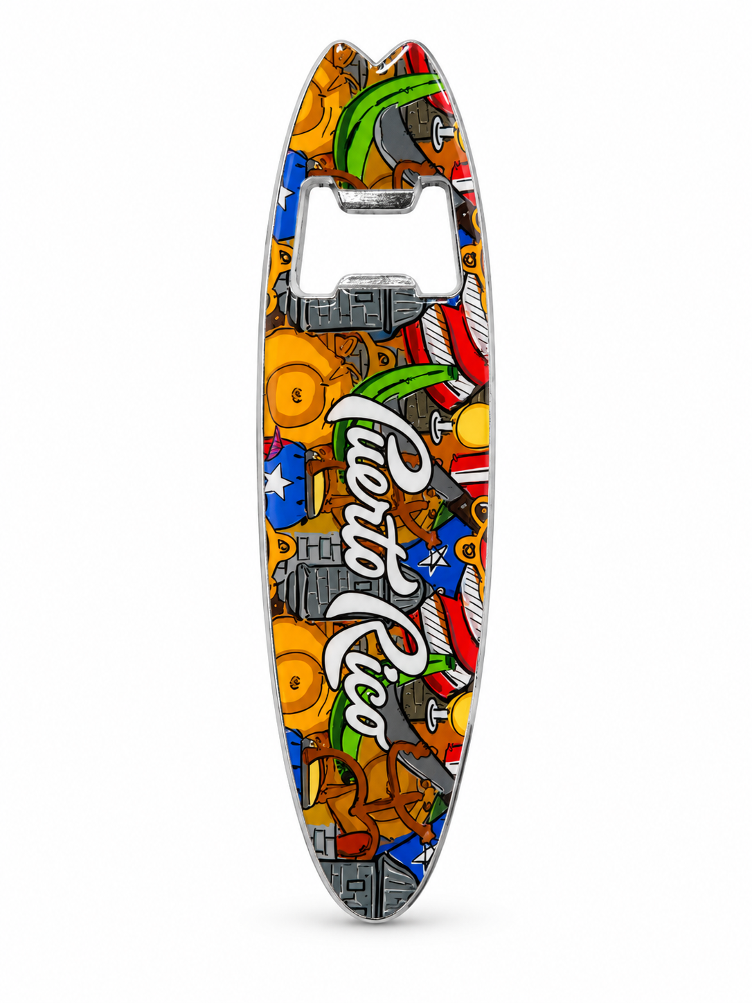 PUERTO RICO SURFING TABLE BOTTLE OPENERS MAGNETS