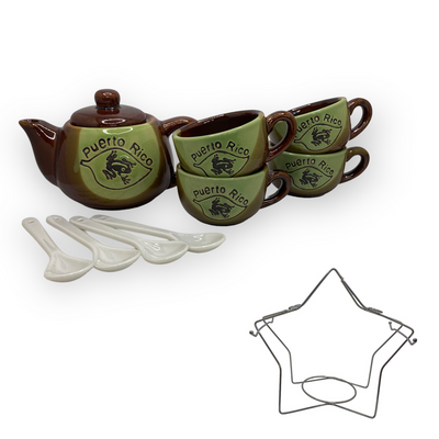 JUEGO DE CAFÉ DE 9 PIEZAS - COQUI