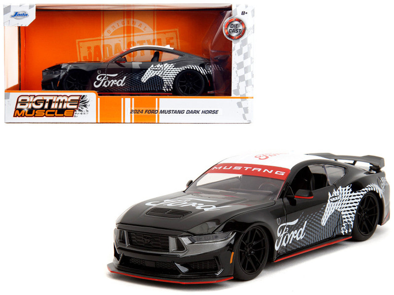 1/24 2024 Ford Mustang Dark Horse