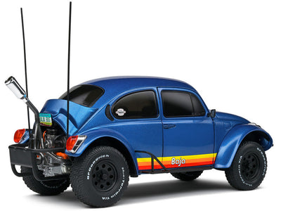 1/18 1975 VOLKSWAGEN BEETLE BAJA AZUL METALICO - SOLIDO