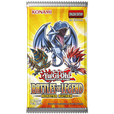 BATTLE OF LEGEND MONSTER MAYHEM BOOSTER PACK - YUGIOH