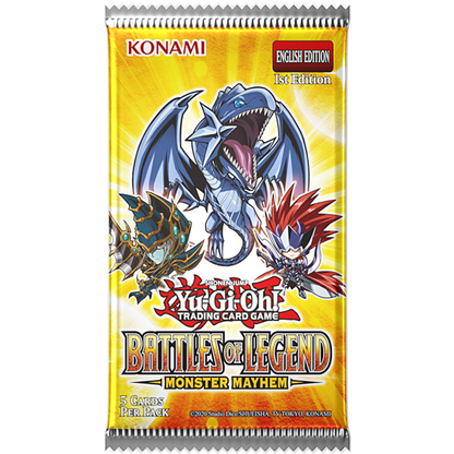 BATTLE OF LEGEND MONSTER MAYHEM BOOSTER PACK - YUGIOH