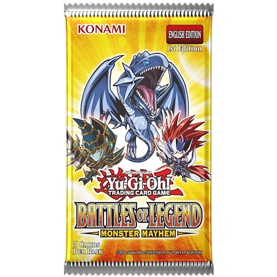 BATTLE OF LEGEND MONSTER MAYHEM BOOSTER PACK - YUGIOH