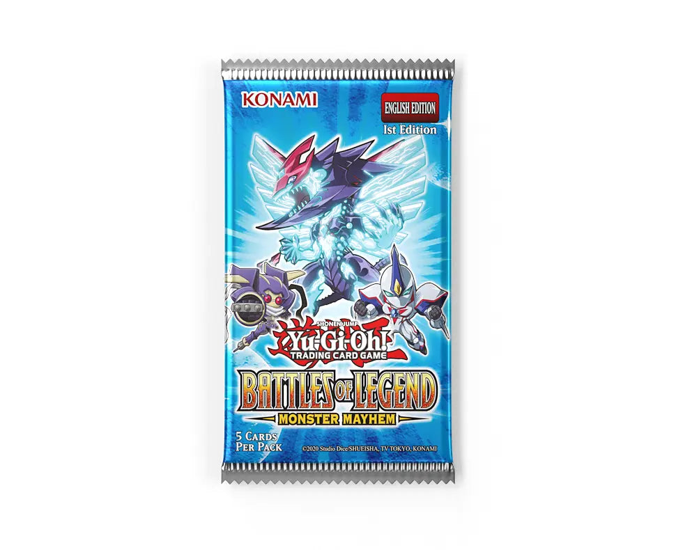 BATTLE OF LEGEND MONSTER MAYHEM BOOSTER PACK - YUGIOH