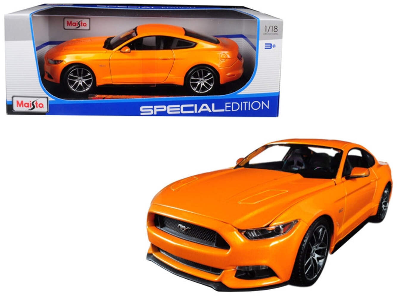 1/18 FORD MUSTANG GT 2015 - EDICIÓN ESPECIAL MAISTO
