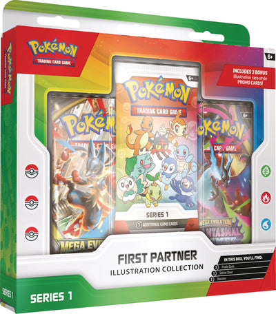 FIRST PARTNER ILLUSTRATION COLLECTION SERIE 1 - POKÉMON