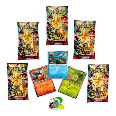 MEGA EVOLUTION ASCENDED HEROES FIRST PARTNER DELUXE PIN COLLECTION - POKÉMON