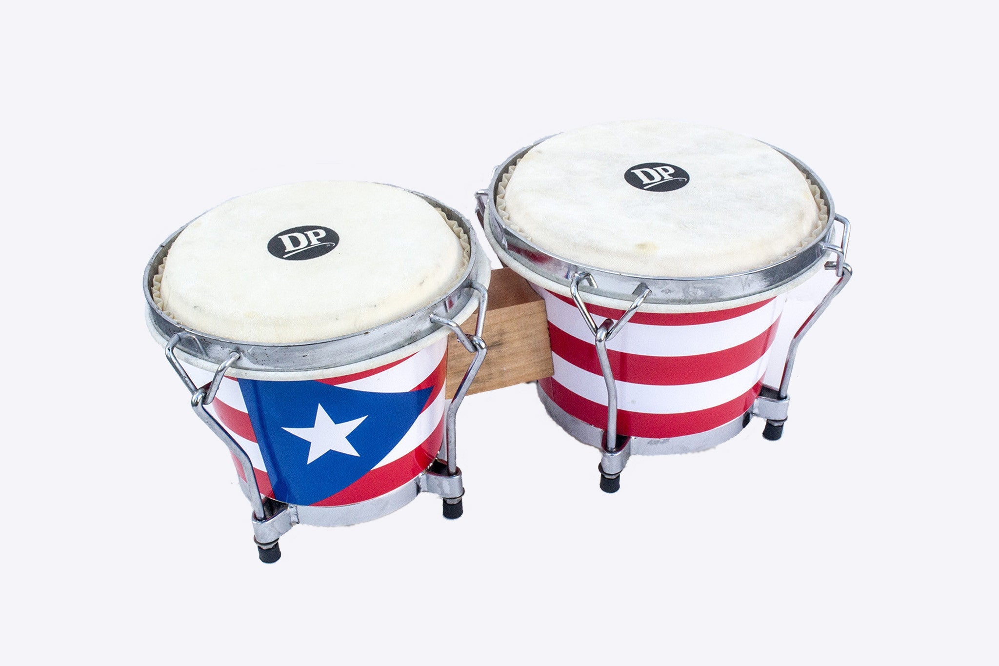 PROFESSIONAL LATIN BONGO - PUERTO RICO FLAG (Don Pablo)