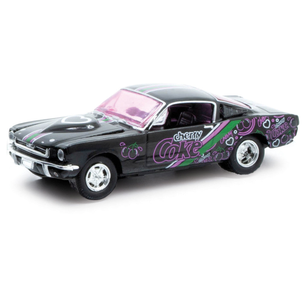 1/64 1966 FORD C-950 TRUCK & 1965 FORD MUSTANG 2+2 CHERRY COKE - M2 MACHINES