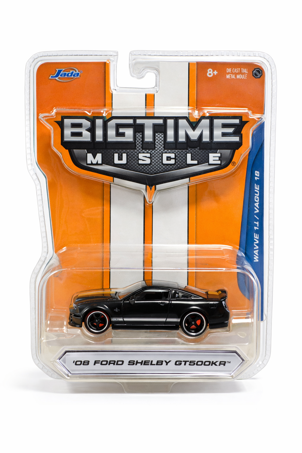1/64 2008 FORD SHELBY GT500KR - BIG TIME MUSCLE