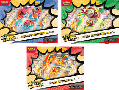 MEGA EVOLUTION ASCENDED HEROES MEGA EX BOX - POKÉMON
