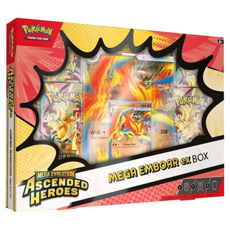 MEGA EVOLUTION ASCENDED HEROES MEGA EX BOX - POKÉMON