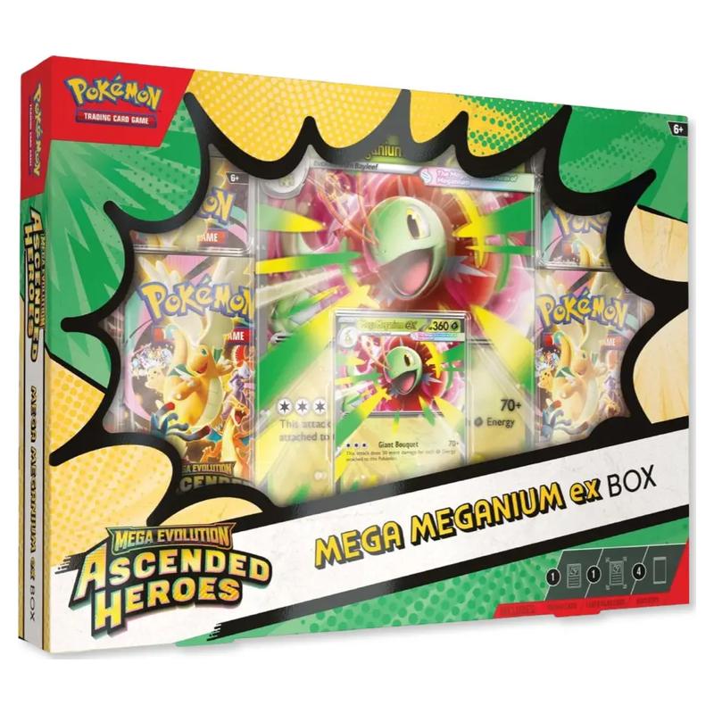 MEGA EVOLUTION ASCENDED HEROES MEGA EX BOX - POKÉMON