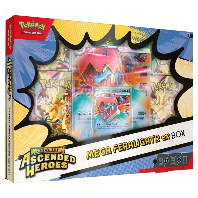 MEGA EVOLUTION ASCENDED HEROES MEGA EX BOX - POKÉMON