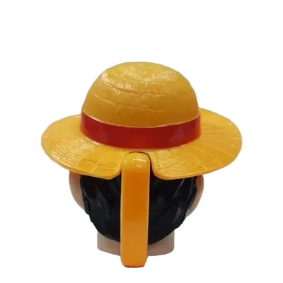LUFFY STRAW HAT HEAD THERMAL INSULATION MUG - ONE PIECE