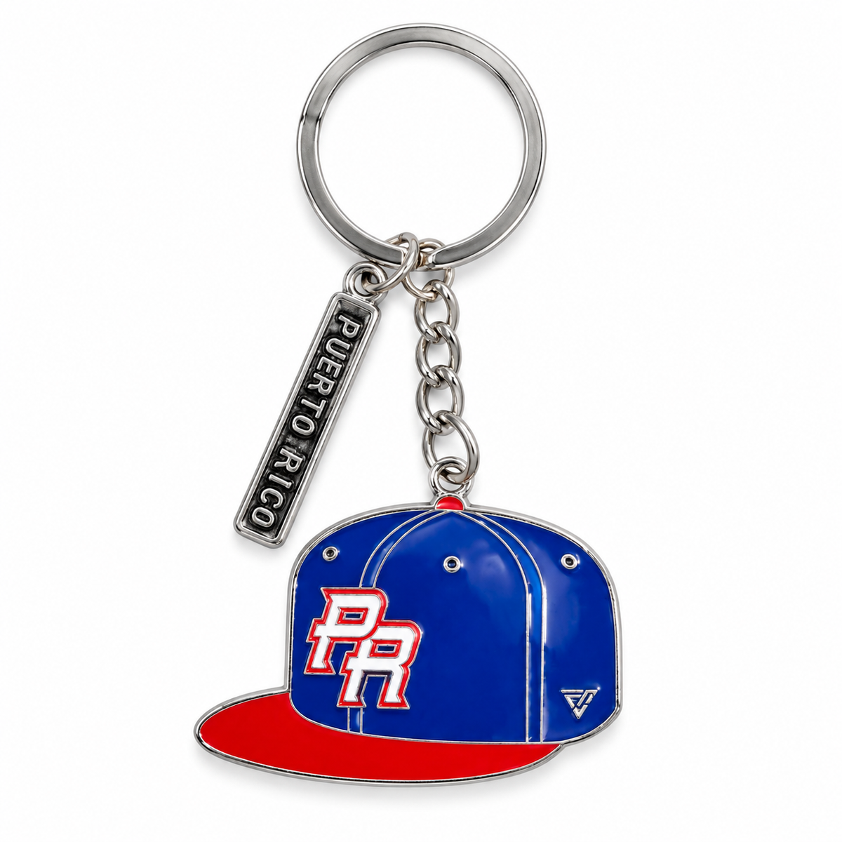 LLAVERO GORRA DE PUERTO RICO - PUERTO RICO BASEBALL CAP KEY CHAIN