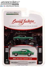 1/64 1969 CHEVROLET CAMARO Z/28 BARRET JACKSON - GREENLIGHT